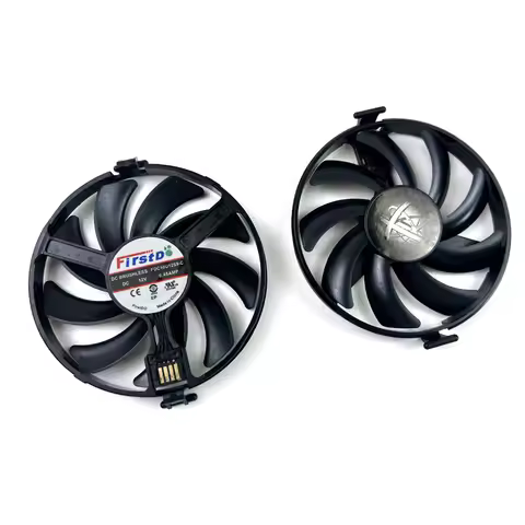NEW Cooling Fan 4pin FDC10U12S9-C RX470 GPU FAN For XFX Radeon RX 480 470 470D RS Black Wolf Graphic