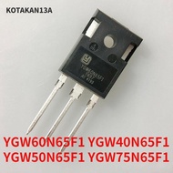 KOTAKAN13A 2pcs MOS Field Effect Tube Durable YGW40N65F1 Commonly Used YGW60N65F1
