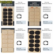 PIXELHIVE​ Sax Mouthpiece Patches, Silicone Pads 0.5mm/0.8mm Sax Mouthpiece Cushion, Standard Clarin