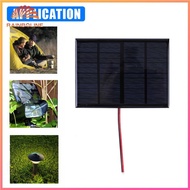 Rain❤ Mini Solar Panel 3W 12V Small Cell Module Polysilicon Board Portable Outdoor DIY Solar Charger for 9-12V Battery/Mobile Phone