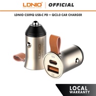 LDNIO C509Q USB-C PD+QC3.0 Fast Charge Car Charger