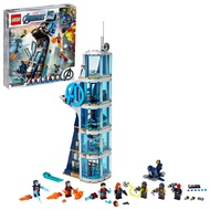 LEGO Marvel Avengers: Avengers Tower Battle 76166 Collectible Building Toy with Action Scenes and Su