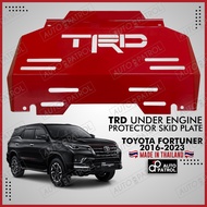 Under Engine Protection Skid Plate TRD for Toyota Fortuner 2016-2023 RED
