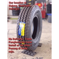750R16 [ Installation ] COMMERCIAL TRUCK / LORRY TYRE * TAYAR LORI * 750 16