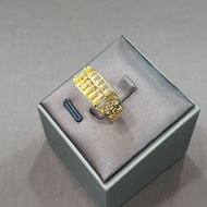 22k / 916 Gold Chinese word Fa(發）Huat Abacus Ring