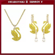 Golden Swan Symbol Necklace
