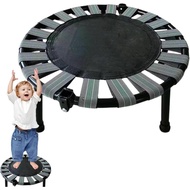 Trampoline Foldable Rebounder, Round Fitness Trampoline Exercise Trampoline, Portable Recreational F