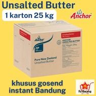 Anchor Unsalted Butter 1 karton 25 kg / Butter Anchor / Anchor Butter