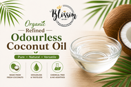Organic Refined Odourless Coconut Oil/ Fractionated Coconut Oil