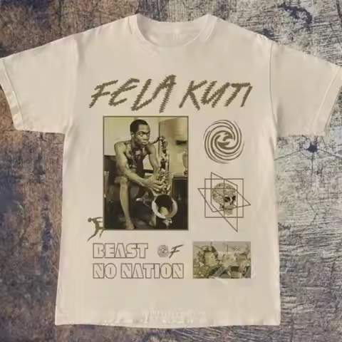Fela Kuti Fan Art T shirt