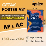 A3+ POSTER - ART PAPER MATERIAL, ART CARTON, MATTE PAPER - EXPRESS & 1 DAY READY