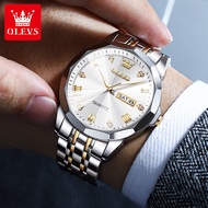 Olevs Brand olevs Dual Calendar Men's Watch