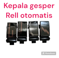 Kepala Gesper Rel Otomatis Kepala Sabuk rel premium Kepala gesper kulit rel