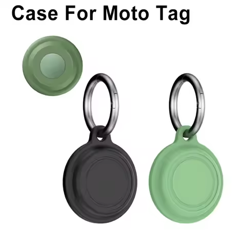 Silicon Keychain for Motorola Moto Tag Case Protective Cover Waterproof Smart Tracker Holder Accesso