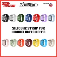 Strap Silicone for Huawei Watch Fit 3 Sport Soft Band Smartwatch Strap for Huawei Fit 3 Replaceable 