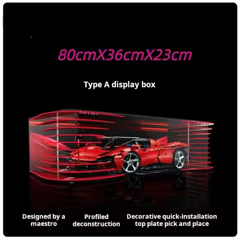 Applicable to LEGO Technic 42143 Ferrari SP3 disassembled element acrylic display box