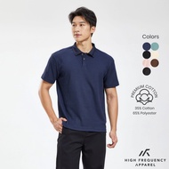 HFA Men's Waffle Knitted Polo T-Shirt