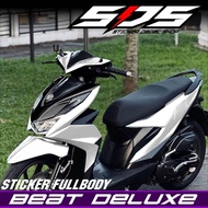Decal Stiker Motor Honda Beat deluxe/street 2020-2024 Full Body Polos Stiker Decal Variasi Beat