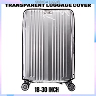 Transparent PVC Luggage Cover Protector Usable Travel Suitcase | Luggage Bag Cover 18 20 22 24 26 28 30 INCH