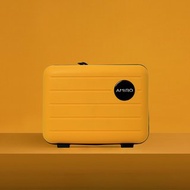 【AMIRO】14吋手提旅行化妝箱-鵝黃