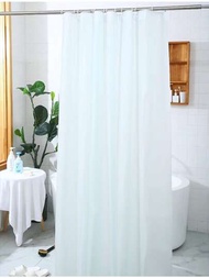 1 件加厚 Peva 浴室防水浴簾,無需鑽孔,適合浴室使用