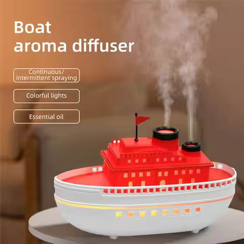 A76G-Humidifier Desktop Air Purifier Aromatherapy Diffuser With 2H/4H Timer 300ML Capacity For Home 