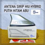 HYBRID SHARK FIN CAR ANTENNA + CABLE HYBRID SHARK FIN CAR ANTENNA WHITE GREY BLACK - LOWIN