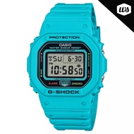 [Watchspree] Casio G-Shock DW-5600 Lineup Energy Park Series Bio-Based Blue Resin Band Watch DW5600E