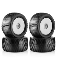 R34Pcs 140Mm 1/8 RC Racing Car Off-Road Tire 17Mm Wheel Hex for ARRMA Redcat -ro2