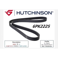 Mercedes Benz HUTCHINSON V-Ribbed Fan Belt W210 W140 M104 6PK2225 2225K6