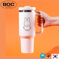 [Bo Cuisine] Miffy Stainless Steel Tumbler 1.18L,  double-wall insulation, Large Capacity , Kids & A