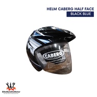 Caberg Black Blue Half Face Helmet