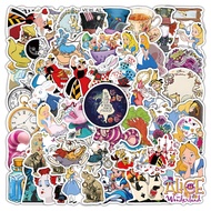 Zhang Alice in Wonderland Stickers Cartoon Anime Character Graffiti Decoration Waterproof Stickers 1