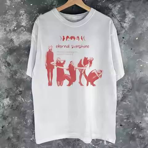 The Eternal Sunshine Tour arianas grandes Merch Unisex T Shirt 100% Cotton Tee Printed T-shirt Cloth