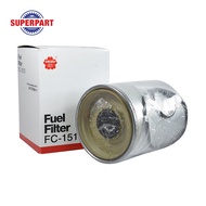 กรองโซล่า DMAX ปี 03-06 2.5D 4JK1 SAKURA ดักน้ำ (FC-1510) (ราคาต่อ 1 ชิ้น)