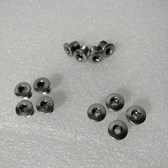 New Chainring Bolt Shimano Duraace Ultegra 105 dual original Chainring Bolt