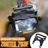 ZT703F 703F ZONTES For ZONTES 703F 2024 Anti Vibration Bracket Cellphone Phone GPS Navigation Stand 