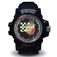 Latest Cool Black ABARTH LOGO Sport Analog Quartz Men's Watch