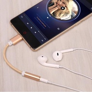 USB3.1 Type C to 3.5 Earphone Cable Adapter USB 3.1 Type-C USB-C Male to 3.5mm AUX Audio Female Jack