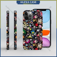 Tokidoki Collage Phone Case for iPhone 14 Pro Max / iPhone 13 Pro Max / iPhone 12 Pro Max / iPhone 11 Pro Max / XS Max / iPhone 8 Plus / iPhone 7 plus Anti-fall Lambskin Protective Case Cover PMLK23