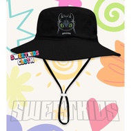 Toothless Dragon Children's Jungle Bucket Hat / Toothless Baby Dragon Children's Jungle Hat