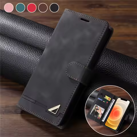 Matte Leather Case For Samsung Galaxy A73 5G Coque For Samsung A73 5G SM-A736B/DS A 73 Wallet Flip C