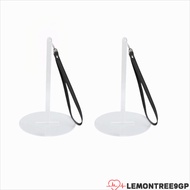 LEMONTREE9GP 2Pcs Yarn Ball Stand, Wrist Strap Acrylic Wrist Yarn Holder, Portable Transparent Yarn 