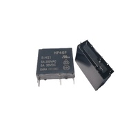 Relay HF46F5HS1 5V One Set Normally Open 4 Pins 5A