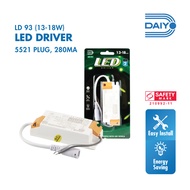 Daiyo LD 93 13-18W LED Driver / 5521 DC Plug 280mA