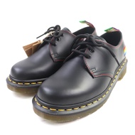 【5積分】全新未使用 ★ Dr.Martens Martens 1461 for PRIDE 彩虹刺繡三孔繫帶皮鞋 黑色 4UK 碼 女款帶鞋盒