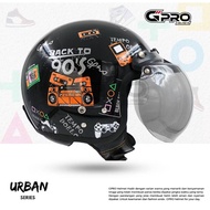 Classic Bogo Helmet Men's Full Neck AdultPOLOS Latest SNI Model BunWanita #C17