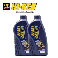 HI-REV 4T 924 HIREV MINYAK HITAM ENGINE OIL FULLY SYNTHETIC API SN 1SAE 10W-40  HIREV 1L-TOSAKAN95