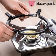 BLAZESPARK Wok Ring Cauldron Home Carbon Steel Non Slip Round Gas Cooker Pan Stand