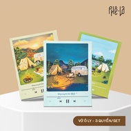 [Phe La] Notebook/Notebook Set 96 pages 3 books/set Free notebook label included A5 notebook